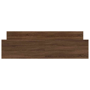 Giroletto con Testiera e Pediera Rovere Marrone 160x200 cm 3203767