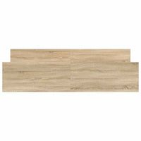 Giroletto con Testiera e Pediera Rovere Sonoma 180x200 cm 3203770