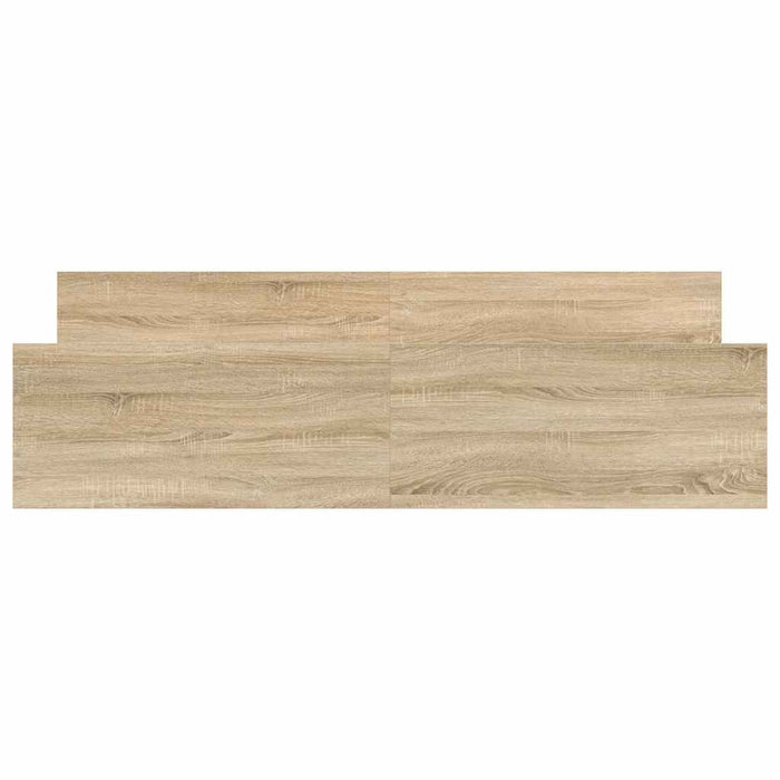 Giroletto con Testiera e Pediera Rovere Sonoma 180x200 cm 3203770