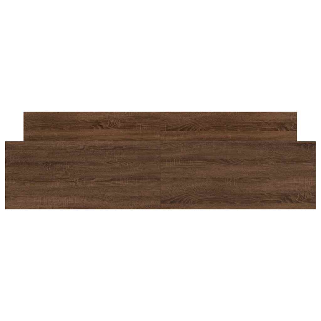 Giroletto con Testiera e Pediera Rovere Marrone 180x200 cm 3203774