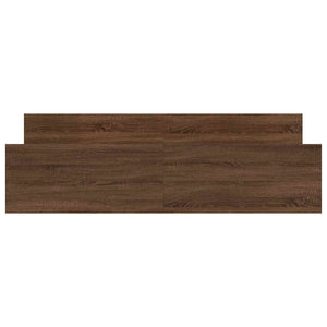 Giroletto con Testiera e Pediera Rovere Marrone 180x200 cm 3203774