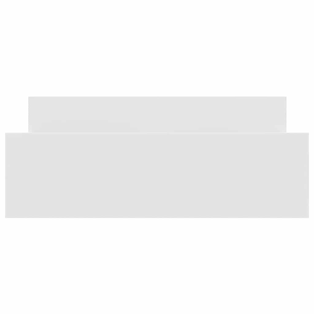 Giroletto con Testiera e Pediera Bianco 120x190 cm 3203775