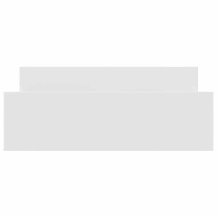 Giroletto con Testiera e Pediera Bianco 120x190 cm 3203775