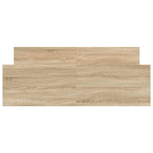 Giroletto con Testiera e Pediera Rovere Sonoma 120x190 cm 3203777