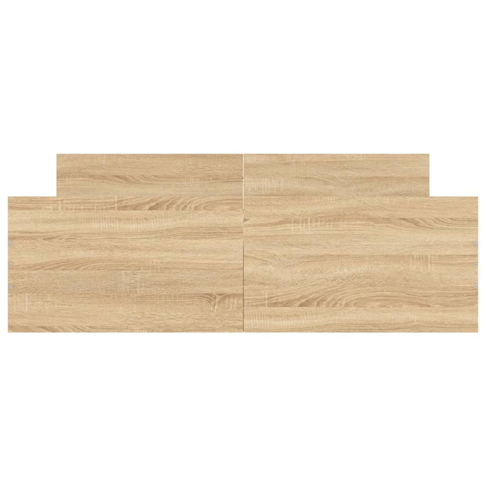 Giroletto con Testiera e Pediera Rovere Sonoma 135x190 cm 3203791