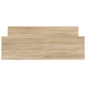 Giroletto con Testiera e Pediera Rovere Sonoma 135x190 cm 3203791