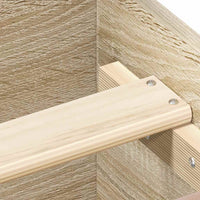 Giroletto con Testiera e Pediera Rovere Sonoma 135x190 cm 3203791