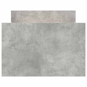 Giroletto con Testiera e Pediera Grigio Cemento 100x200 cm 3203799