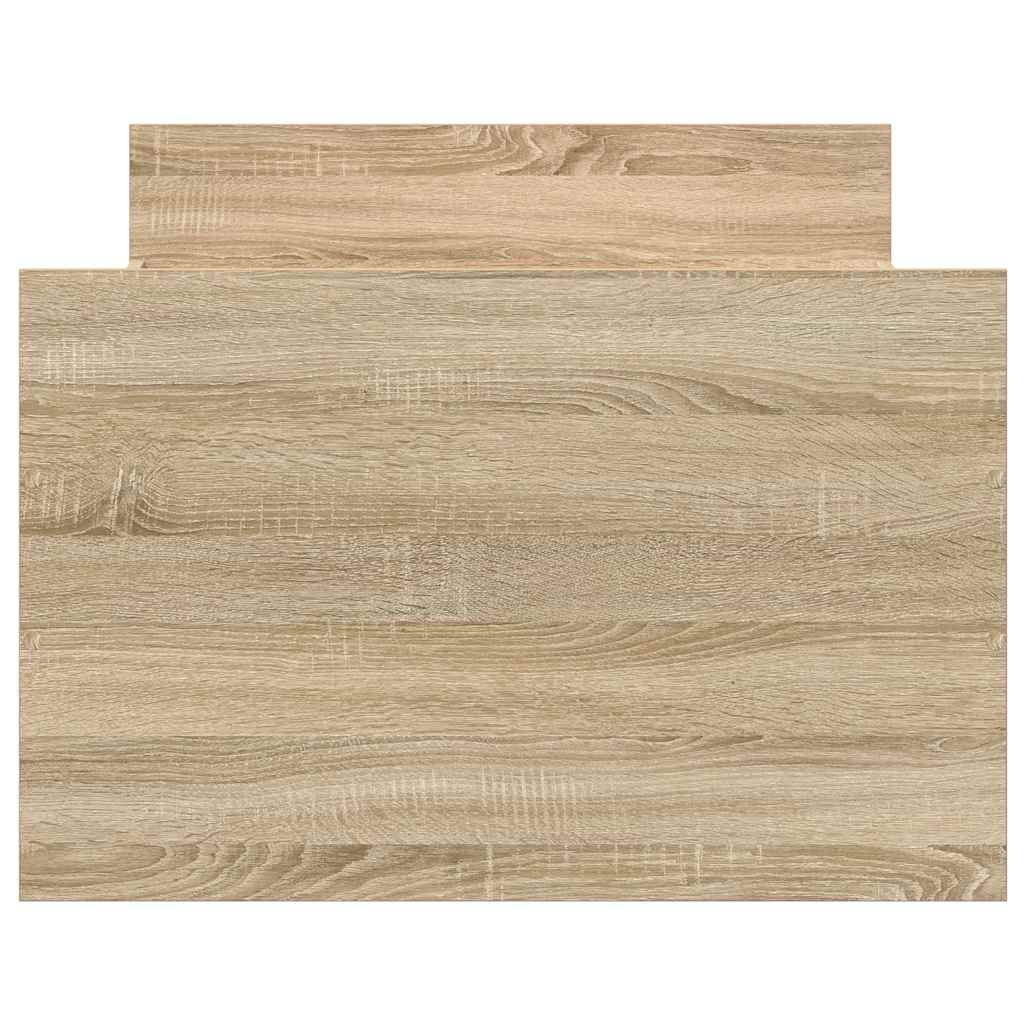 Giroletto con Testiera e Pediera Rovere Sonoma 90x200 cm 3203805