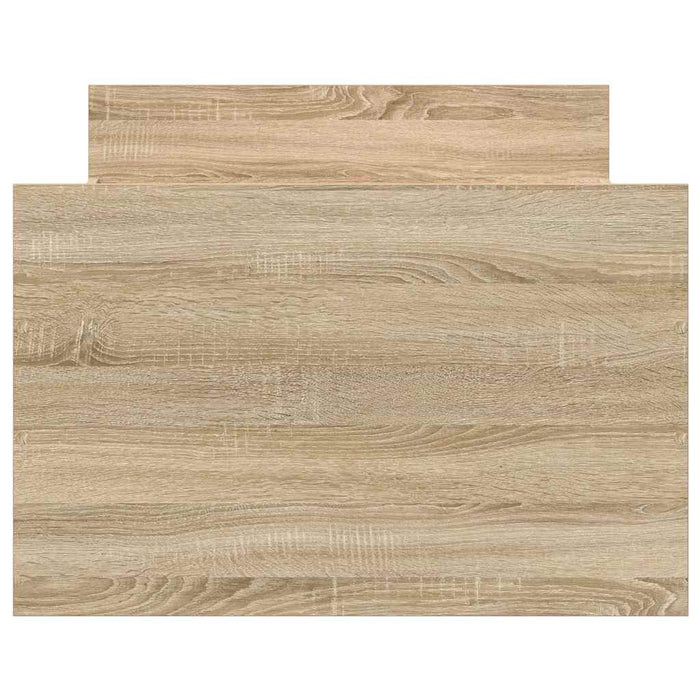 Giroletto con Testiera e Pediera Rovere Sonoma 90x200 cm 3203805
