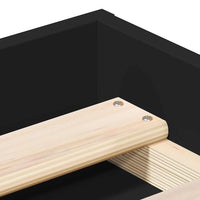 Giroletto Nero 90x200 cm 3203825