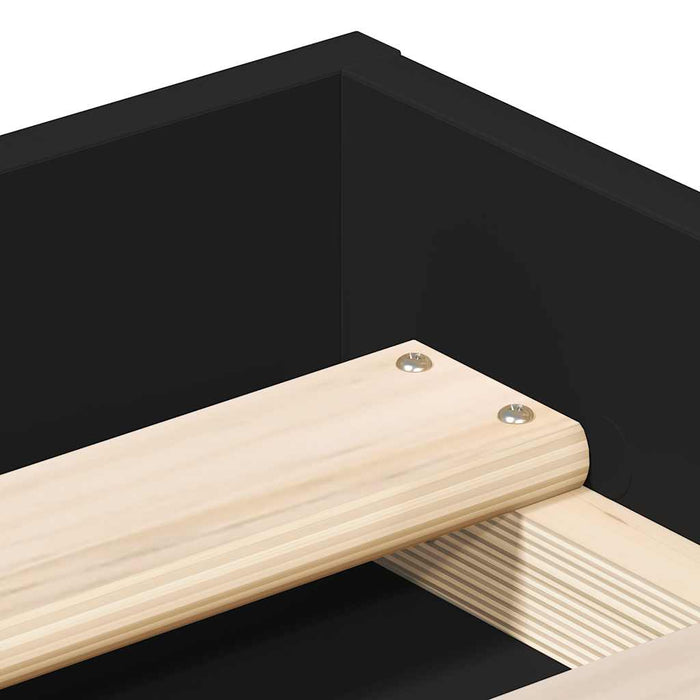 Giroletto Nero 90x190 cm 3203839