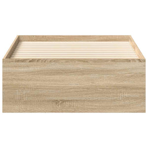 Giroletto-Struttura Letto Rovere Sonoma 90x190 cm