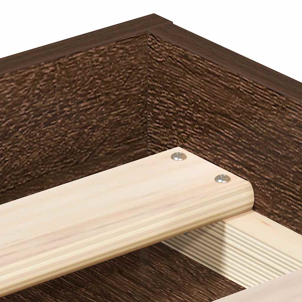 Giroletto Rovere Marrone 140x200 cm 3203865