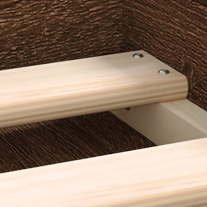 Giroletto Marrone Rovere 160x200 cm 3203879