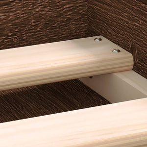 Giroletto Rovere Marrone 120x190 cm Small Double 3203900