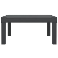 Set Salotto da Giardino 3 pz con Cuscini Antracite in PP