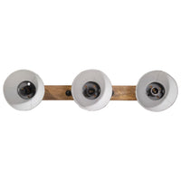 vidaXL Lampada a Parete 25 W Blu Anticato 65x25 cm E27