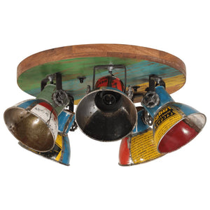 Lampada da Soffitto 25 W Multicolore 50x50x25 cm E27 371833