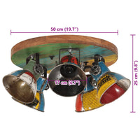 Lampada da Soffitto 25 W Multicolore 50x50x25 cm E27 371833