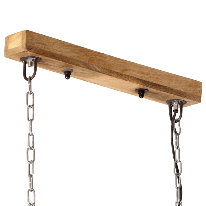 Lampada da Soffitto 25 W Blu Anticato 90x24x111 cm E27 371836