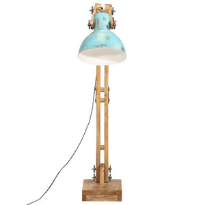 Lampada da Terra 25 W Blu Anticato 33x25x130-150 cm E27 371844
