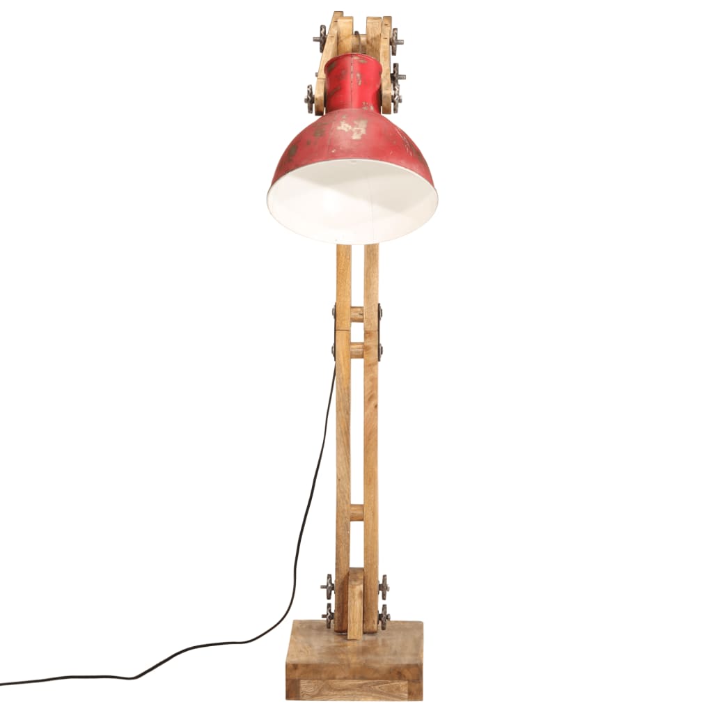 Lampada da Terra 25 W Rosso Anticato 33x25x130-150 cm E27 371845