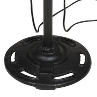 Lampada da Terra 25 W Blu Anticato 25x25x90/140 cm E27 371846