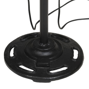 Lampada da Terra 25 W Rosso Anticato 25x25x90/140 cm E27 371847