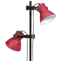 Lampada da Terra 25 W Rosso Anticato 25x25x90/140 cm E27 371847