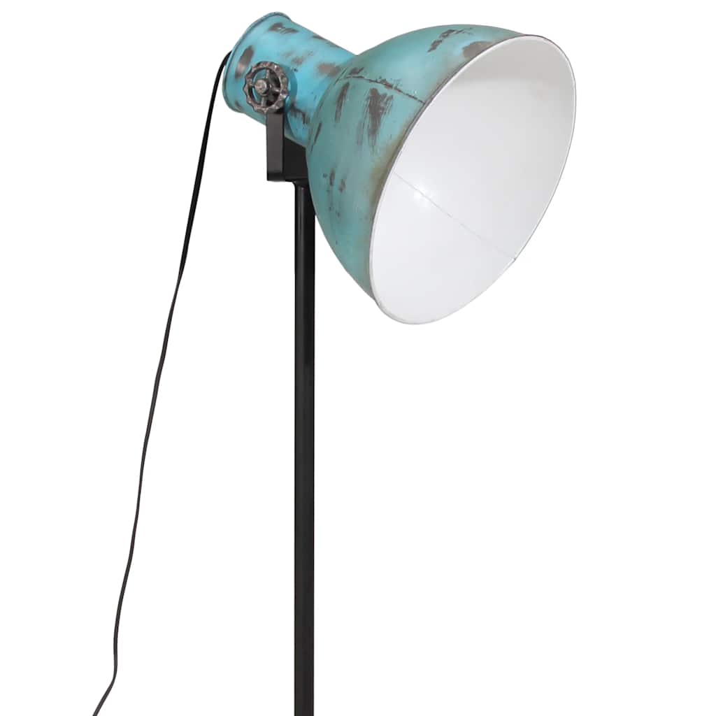 Lampada da Terra 25 W Blu Anticato 61x61x90/150 cm E27 371867