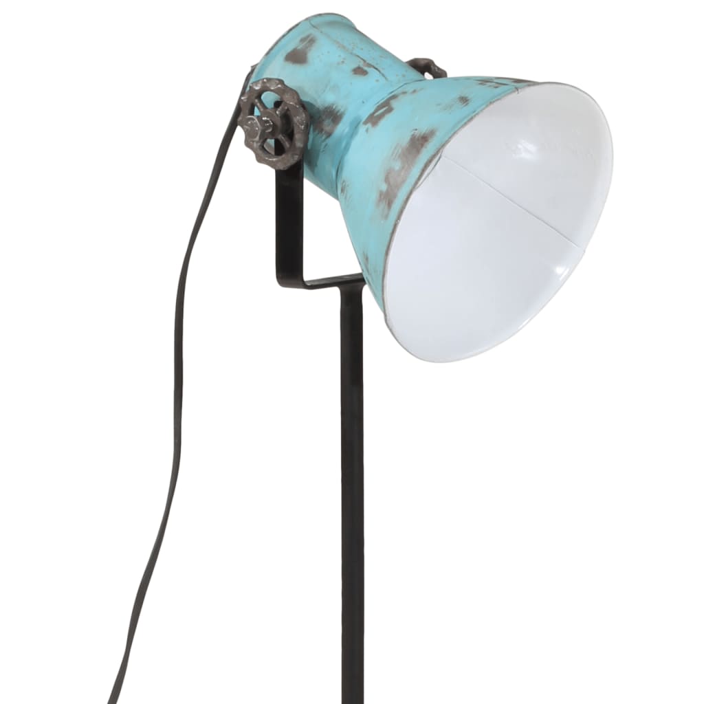 Lampada da Terra 25 W Blu Anticato 35x35x65/95 cm E27 371874