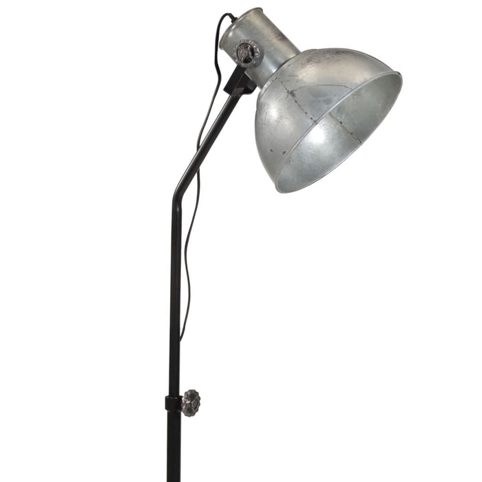 Lampada da Terra 25 W Argento Vintage 30x30x90-150 cm E27 371876