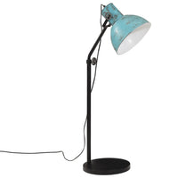 Lampada da Terra 25 W Blu Anticato 30x30x90-150 cm E27