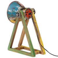 vidaXL Lampada da Scrivania 25 W Multicolore 30x17x40 cm E27