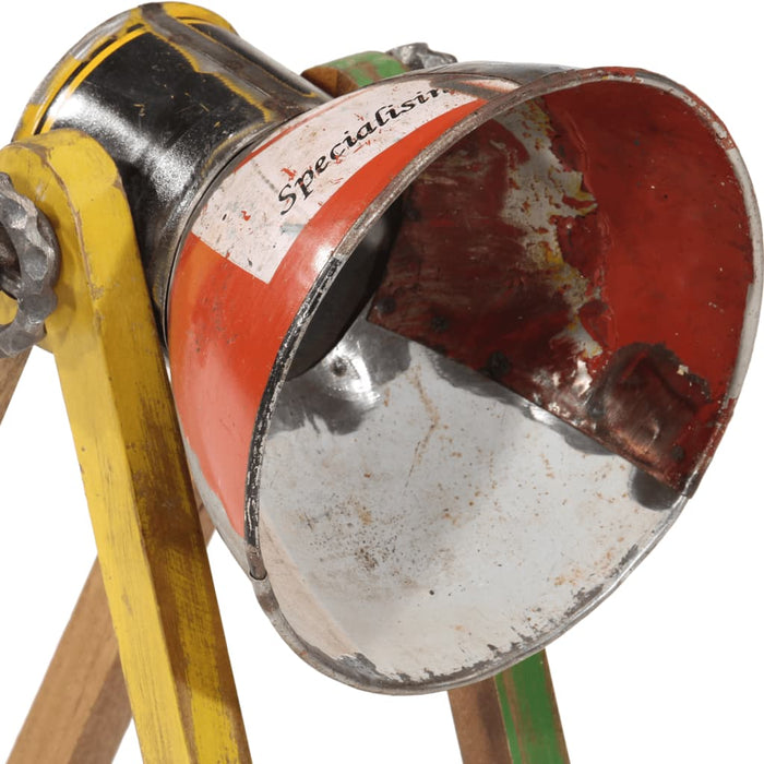 vidaXL Lampada da Scrivania 25 W Multicolore 30x17x40 cm E27