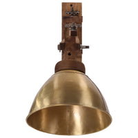 Lampada a Parete 25 W Ottone Anticato E27 371910