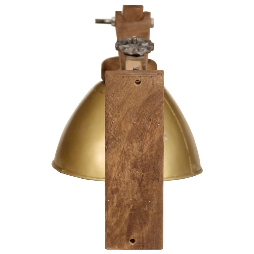 Lampada a Parete 25 W Ottone Anticato E27 371910