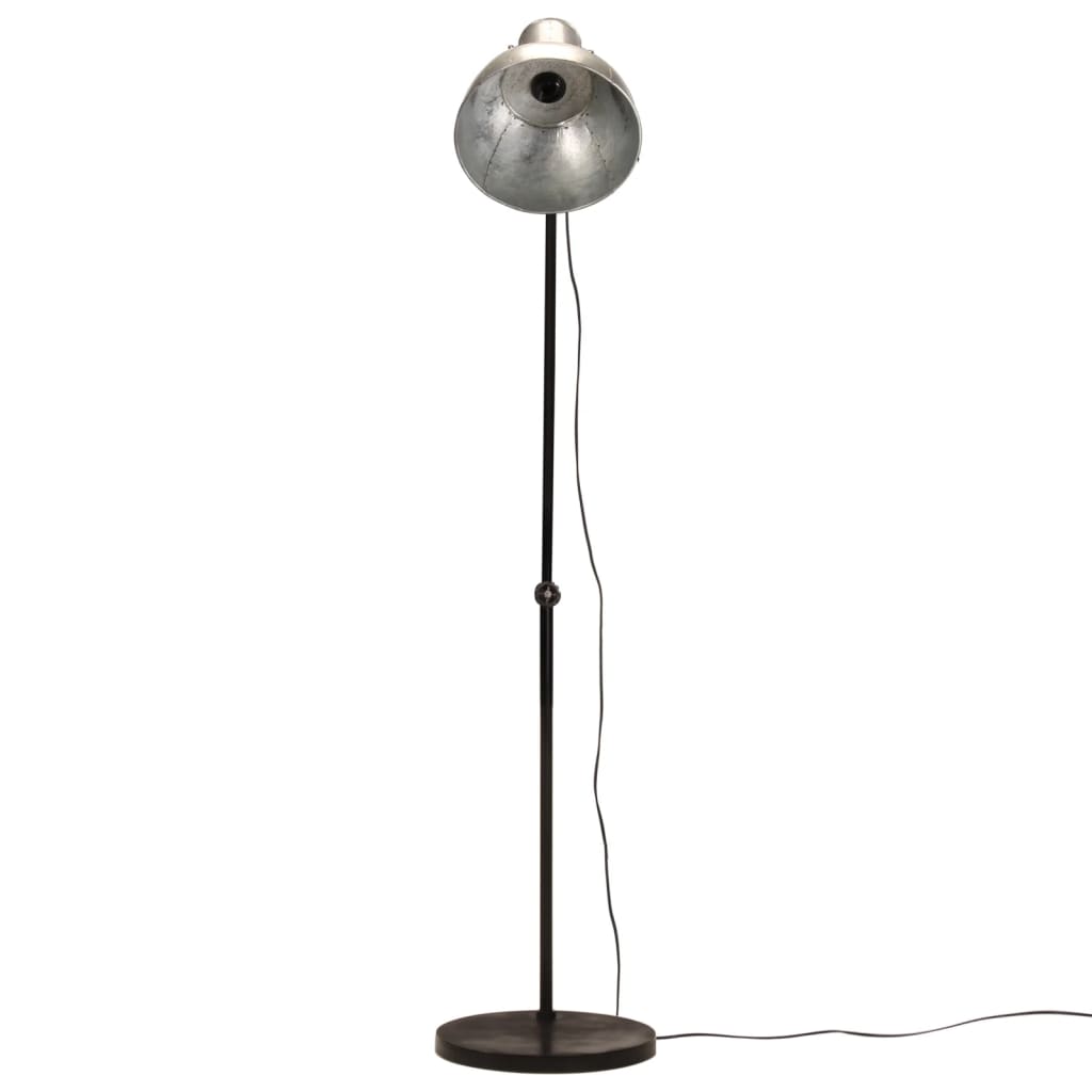 Lampada da Terra 25 W Argento Vintage 150 cm E27 371935