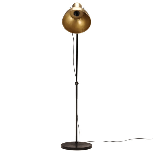 Lampada da Terra 25 W Ottone Anticato 150 cm E27 371936