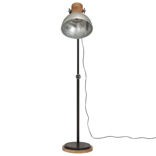 Lampada da Terra 25 W Argento Vintage 30x30x100-150 cm E27 371956