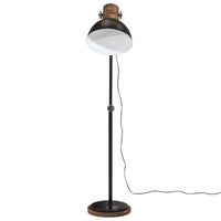 Lampada da Terra 25 W Nera 30x30x100-150 cm E27 371958