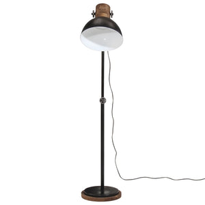 Lampada da Terra 25 W Nera 30x30x100-150 cm E27 371958