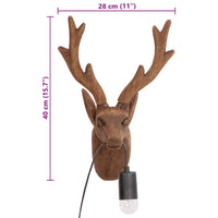 Lampada a Parete a Forma di Animale 25 W 28x20x40 cm E27 371963