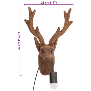 Lampada a Parete a Forma di Animale 25 W 28x20x40 cm E27 371963