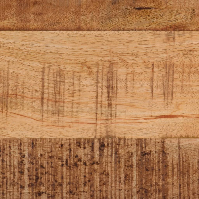 Comodino a Parete 40x30x25 cm in Legno Massello di Mango 371972