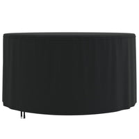 Copertura Mobili Giardino Rotonda Nera Ã˜ 157x71 cm 420D Oxfordcod mxl 108596