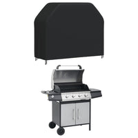 Copertura per Barbecue 140x58x106 cm Nera 420D Oxford 359676