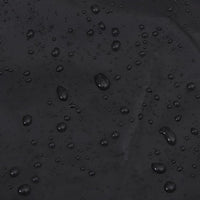 Copertura Ombrellone Giardino Nera 136x25/23,5 cm 420D Oxford 359685