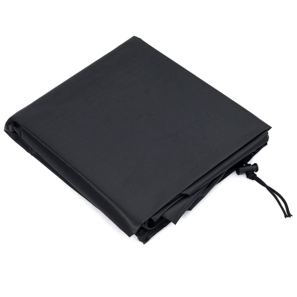 Copertura Ombrellone Giardino Nera 136x25/23,5 cm 420D Oxford 359685